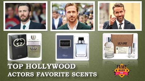 perfumes used by male celebrities.